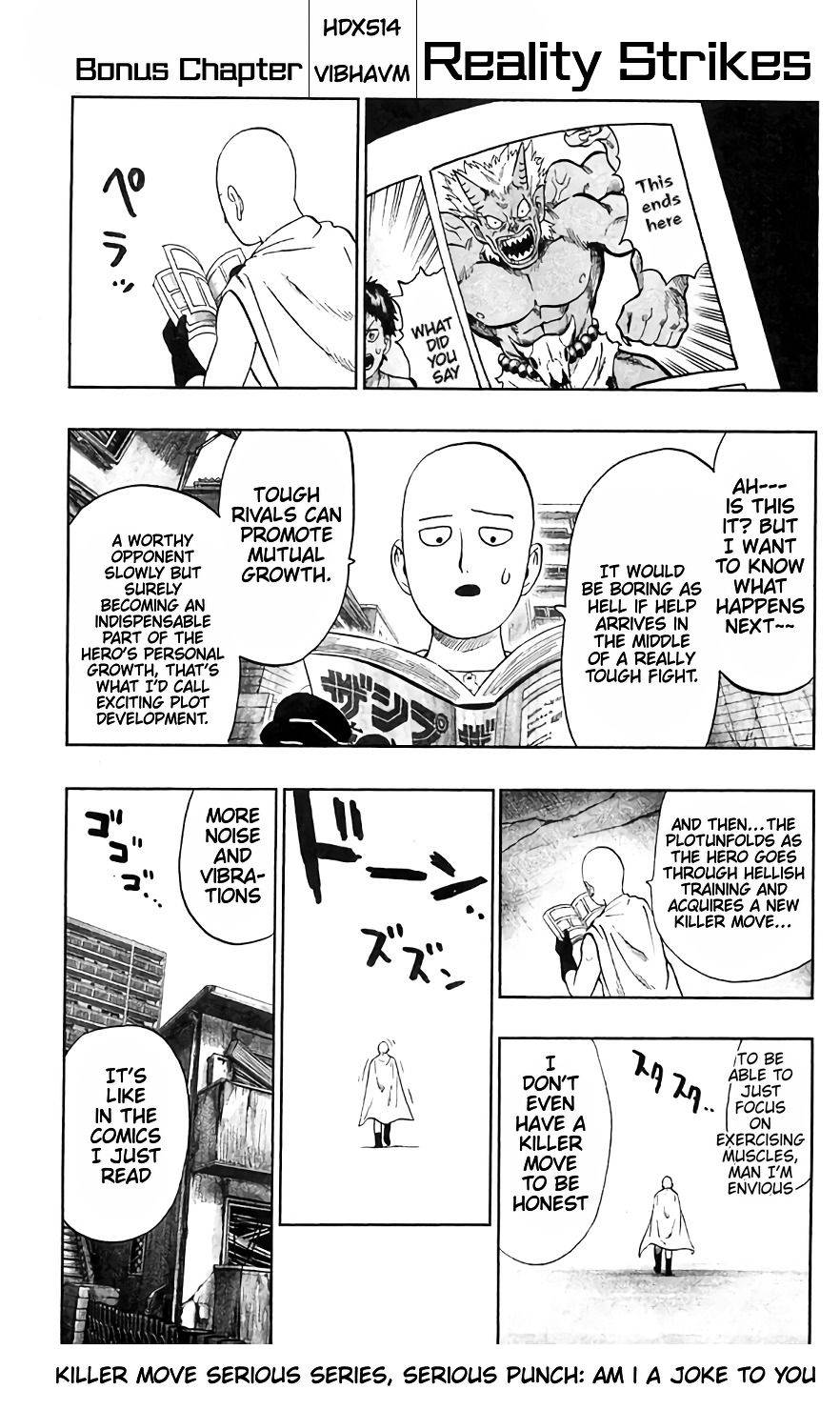 One-Punch Man, Chapter 92.5 image 1